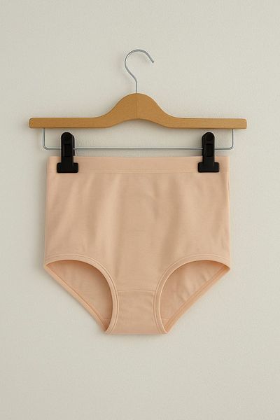 enmodaiçgiyim Ten Modal Fabric Super High Waist Luxury Women's Panties