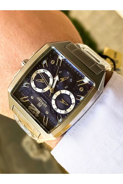 Reward Original Men Wrist Watch Waterproof Silver Color Steel Cord Father Day Gift