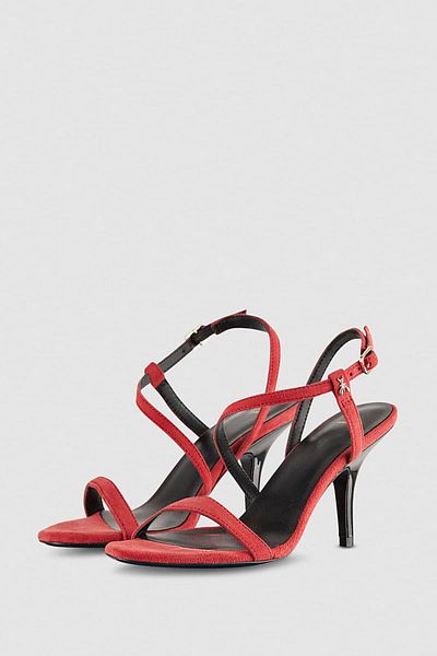 Patrizia Pepe HEELED SANDALS - PATRIZIA PEPE - 40, RED