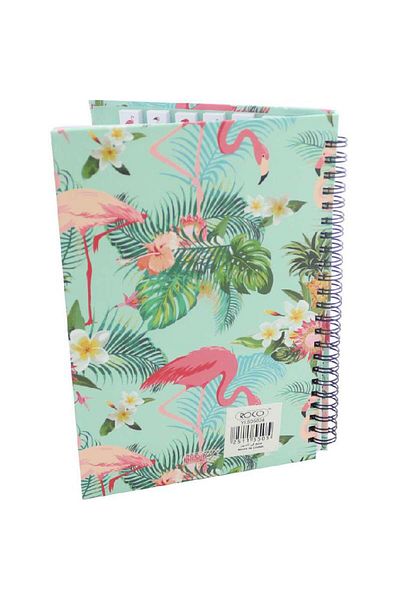 Roco Sticky Notebook Flower A580 Pages (40 Sheets) Blank/Ruled