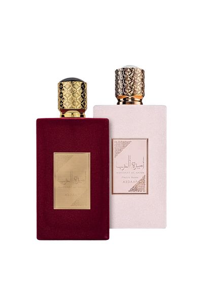 lattafa Package of 2 perfumes Ameerat Al Arab 100 ml and Ameer Al Arab Prive Rose