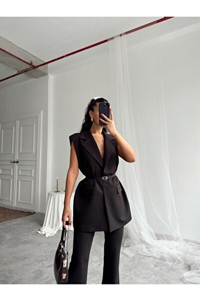 mydukkan.co Шкіряний жилет з ременем