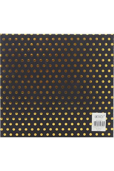 Roco Journal "Do it Now"A5 60 Pages (30 Sheets )College RuledBlack/Gold