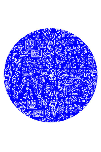 Çıtırtılı Sesler Keith Harring Pikap Matı