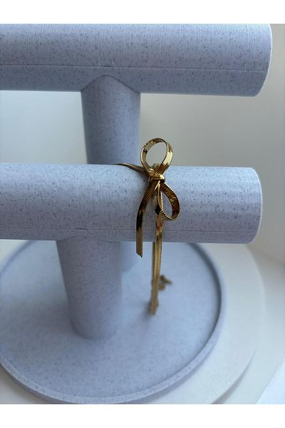 D&B Gold Ribbon Detailed Steel Hal Hal