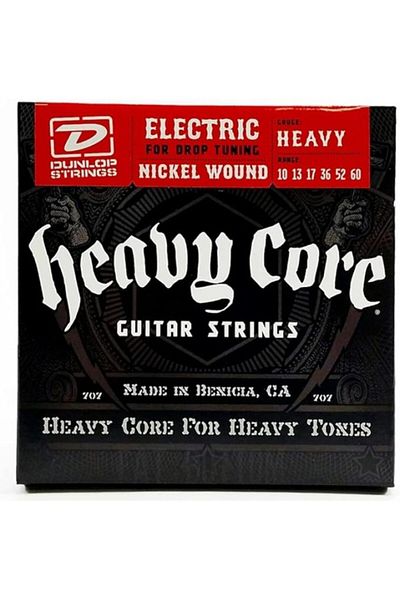 Jim Dunlop Dunlop Dhcn1060 Heavy 6 Electric Guitar String (10-60)