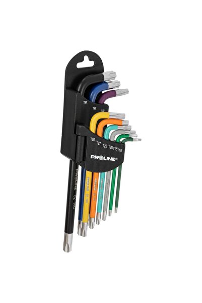 PROLINE Set Chei Negative Torx Lungi Cr-Va S2 T10-T50 - 9P.