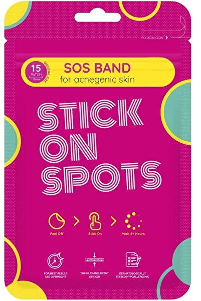 Stick On Spots Sos Band - 15 Adet Sivilce/Akne Patch