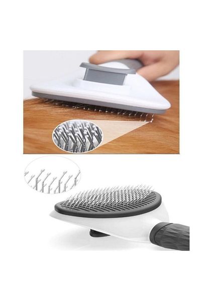 Home Coddry Automatic Cleaning Pet Comb Gray