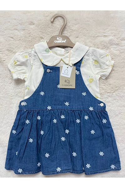 Cassiope Floral Salopet Dress(6/9/12/18 Months)