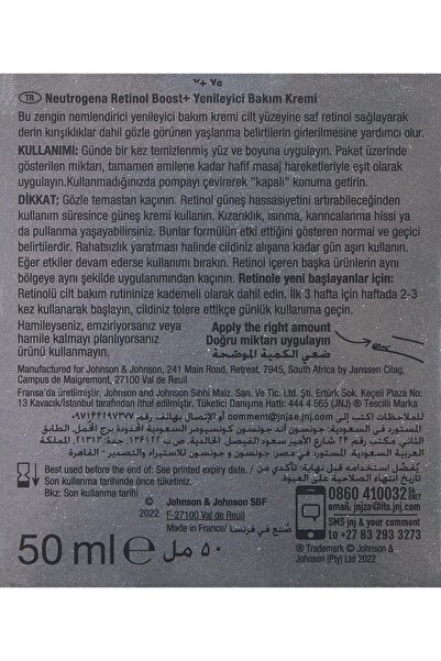 Neutrogena Retinol Boost Intense Gece Kremi