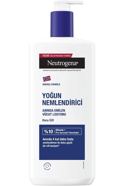 Neutrogena deep moisture parfümlü vücut losyonu (400 ml)