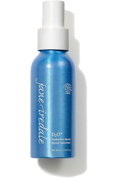 Jane Iredale D₂O Hydration Spray بخاخ مرطب وثابت طبيعي 1 عبوة (1 × 90 مل)