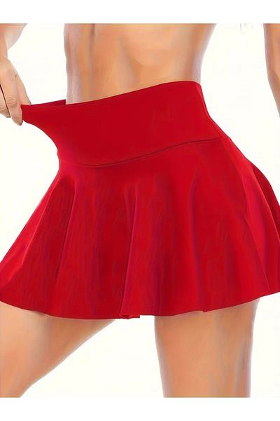 RUTBİL SPORTS Women's Tight Skirt-Tight Tennis Skirt-Sports Skirt-Daily Tight Skirt-Draped Skirt