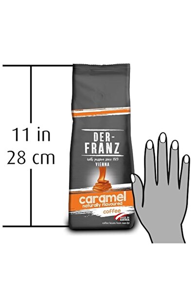 Der-Franz Cafea boabe Der-Franz Caramel, 500g