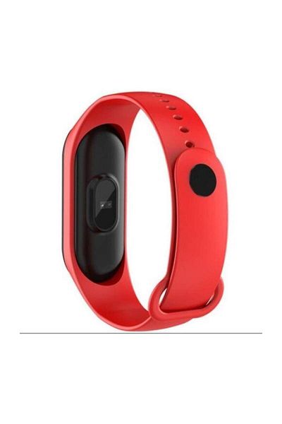 SIKS ® fitness bracelet, heart rate measurement and other body functions, USB, Bluetooth, red color