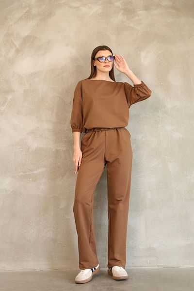 ESL ESLEM Women's Tracksuit Set Minimal Cut Comfortable Fit Elastic Waist