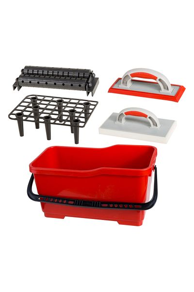PROLINE Set Placare Cu Galeata/Rola/Gratar/Cauciuc/Burete