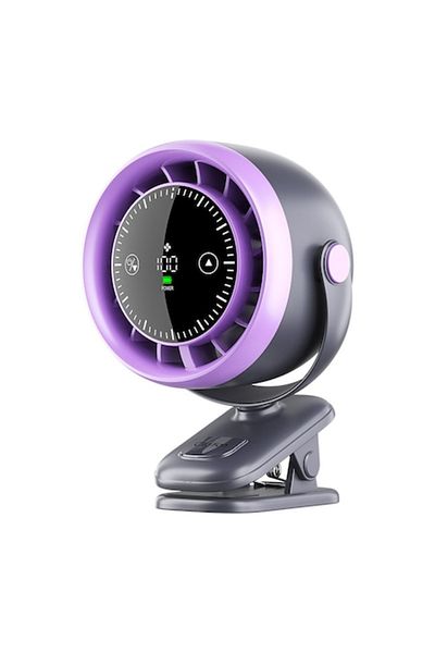 DLMDL Multifunctional DLMDL Fan 3-in-1 with 100 Speeds, App Control, Large Battery, and LCD Screen