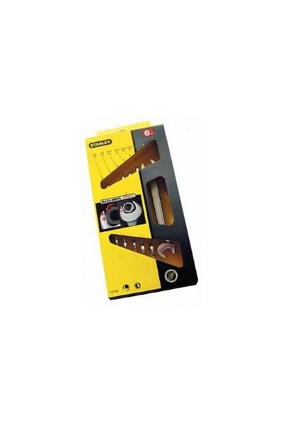 Stanley Forged Cr-Va Open End Wrench Set 6-17Mm - 6P.