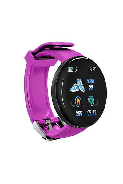 SIKS Fitness bracelet SIKS® Smartband Waterproof IP65, USB charging, Display Touch Color OLED, purple