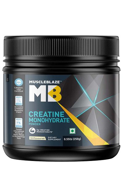 Muscle Core Nutrition Creatine Monohydrate (Unflavoured, 0.55lbs / 250g)