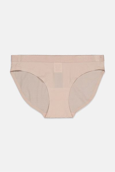Calvin Klein Women Plain Seamless Panty, Old Rose