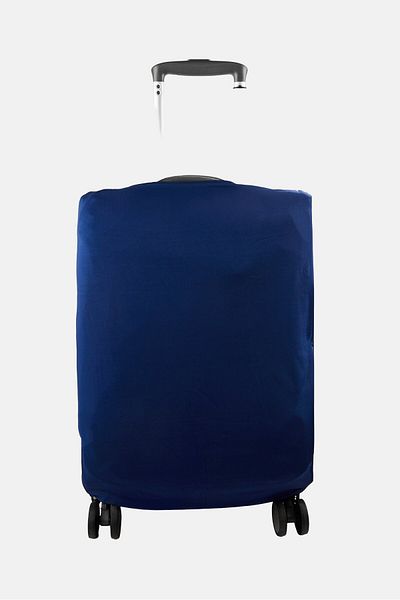 Algspar Solid Luggage Cover,Navy