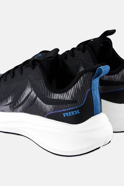 RBX Men Brand Logo Lace Up Training Shoes, Black