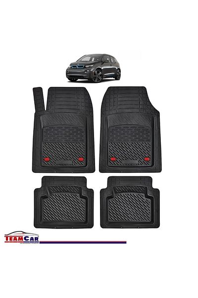 TEAMCAR ® Car Mats Tray Type Compatible With Bmw I3 I01 Electric Hatchback (2013–2022)