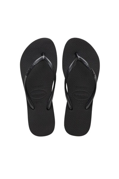 Havaianas Λεπτές μαύρες μαύρες γυναικείες παντόφλες