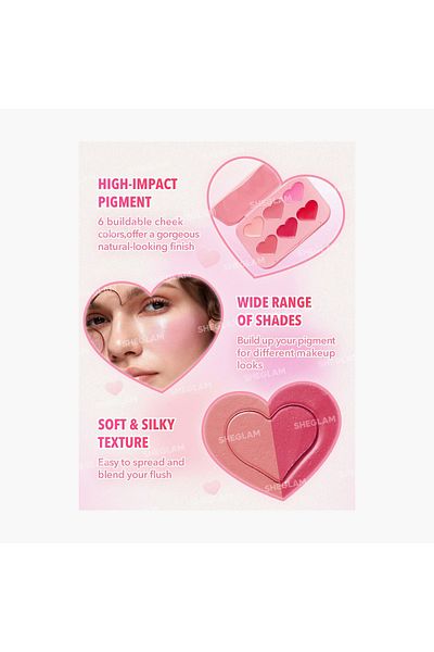 SHEGLAM Bolver USA 18-Colour Eyeshadow Palette