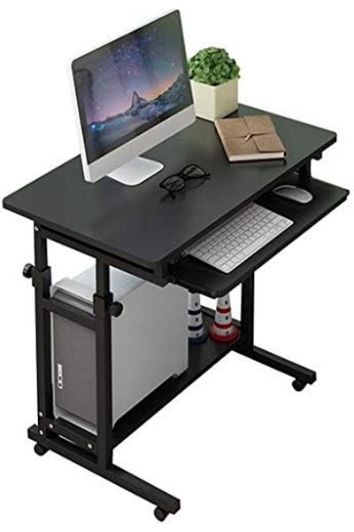 Generic Desk Computer Table Simple Style Desk, Movable Desktop Computer Desk, Home Liftable Writing Desk, Si