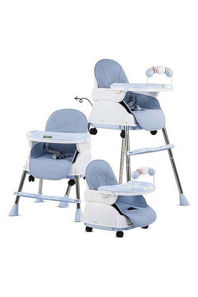 unbranded Convertible 4-in-1 High Chair for Children with Adjustable Height