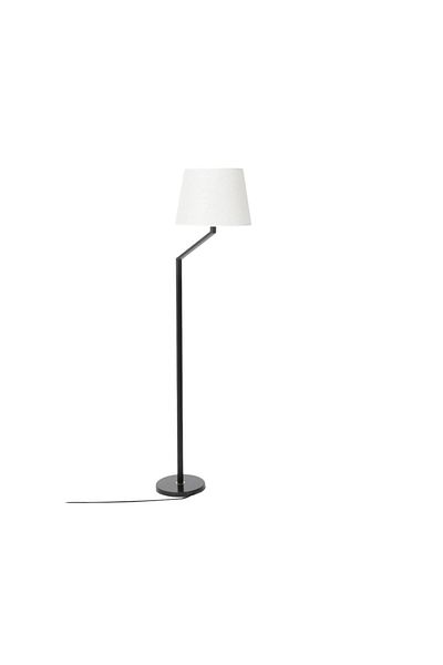 DECORA Tall white lampshade