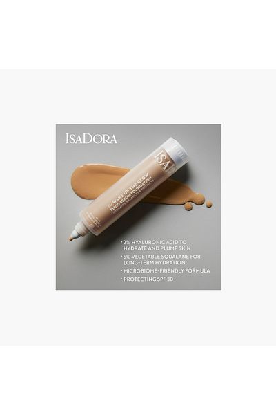 Isadora Wake Up the Glow Fluid Serum Foundation - 30 ml