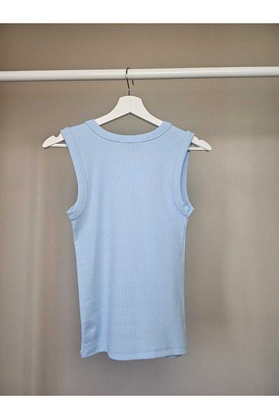 Telablanka Square Neck Ribbed Tank Top