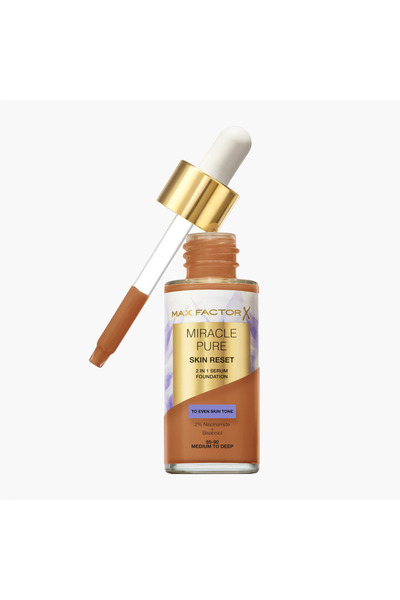 Max Factor كريم أساس سيروم ميراكل بيور 2 في 1 لإعادة ضبط البشرة - 30 مل