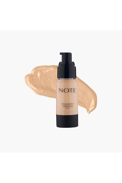 NOTE Note Detox And Protect Pump Foundation with SPF 15