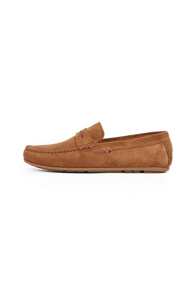 Tommy Hilfiger Men Coconut Grove Suede Cleat Flag Driver Shoes