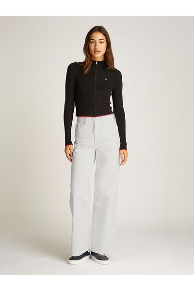 Tommy Hilfiger Tommy Hilfiger Women Denim Color Claire High Rise Wide Leg Pants