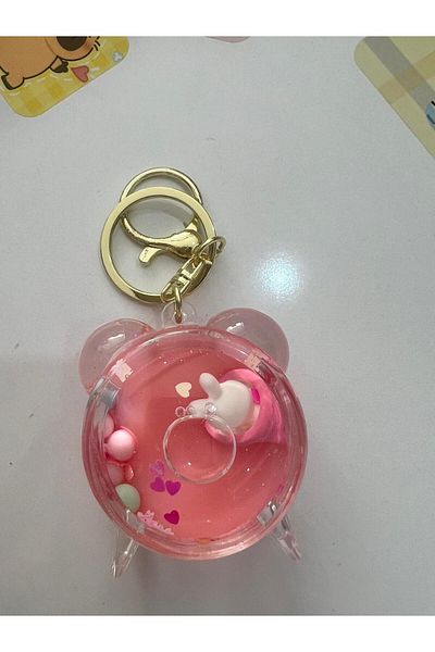 demirosa Watch Keychain ​​& Bag Accessory with Glitter Inside