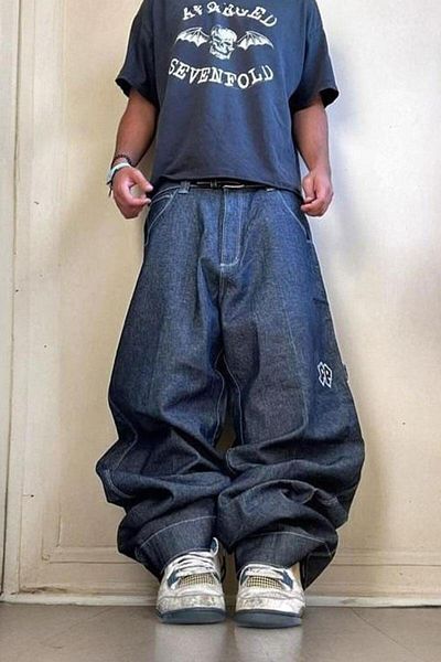 Köstebek Skater Gangstar Yamalı School Out Baggy Pants