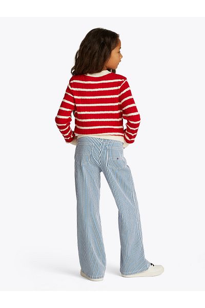 Tommy Hilfiger Girls Blue Mabel Stripe Jeans
