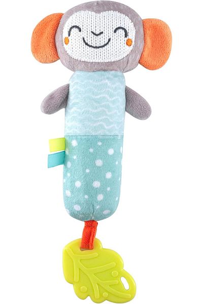 Moon Soft Rattle Plush Toy: Explore the Vibrant Forest with Adorable Animal Characters
