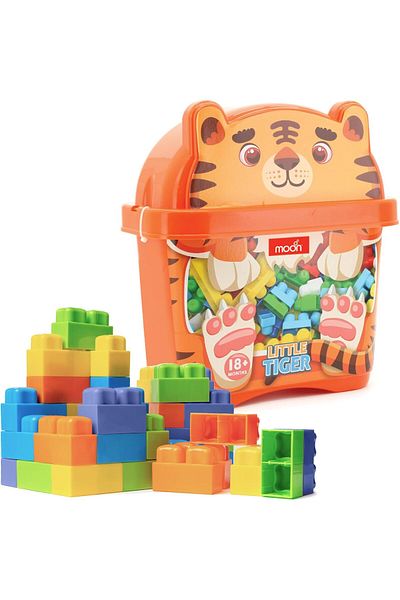 Moon The Moon Brand Creative Block Toys for Kids Spark Imagination & Boost Cognitive Development - Fun &