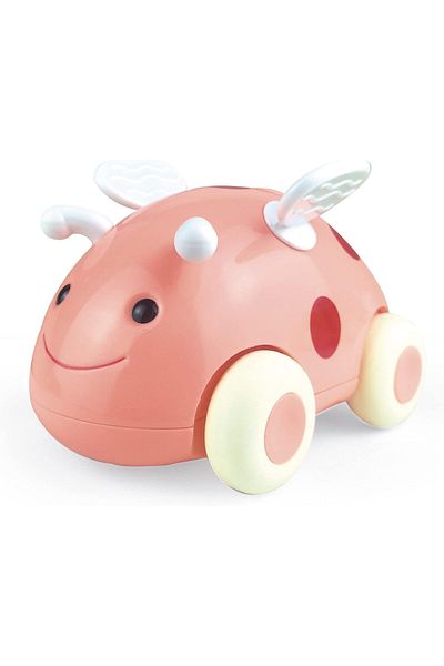 Moon Bumble Buzz Pull Back Toy with Lights and Music for 6M+ Baby and Toddlers,