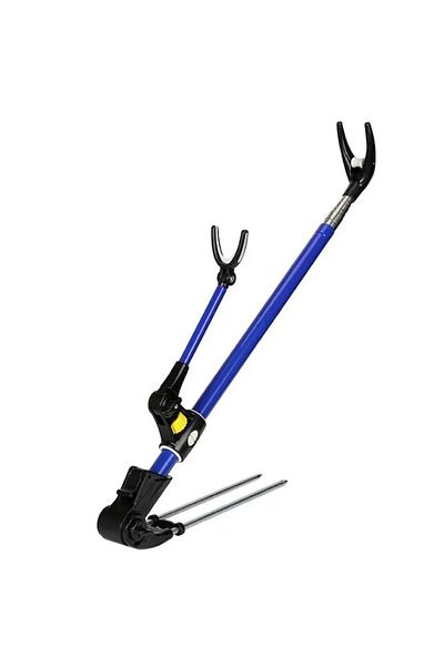 OEM Suport telescopic pentru undiță, albastru, lungime 2,1 m