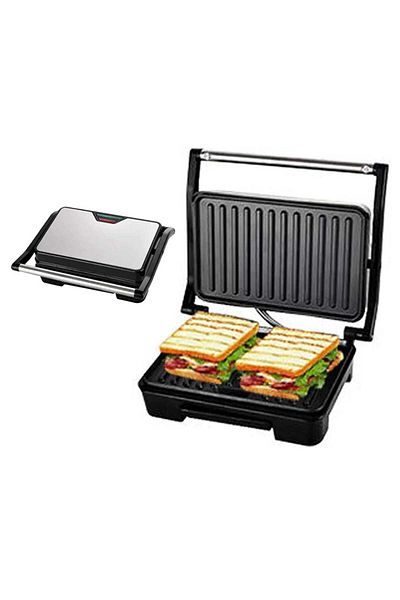 Nova Grill Maker – Non-Stick Panini & Sandwich Press with Cool Touch, Steel Body & Indicators
