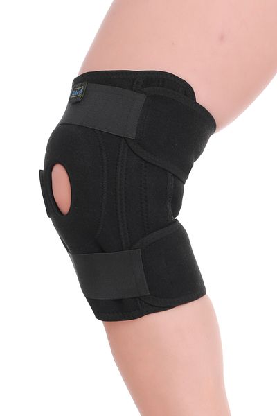 Rebirth Medikal Standard Patella and Ligament Supported Knee Brace |   Silicone |   Side Supported |   Neoprene Fabric
